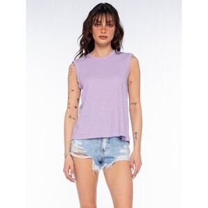 WILT Clothing Slim Fit Sleeveless Shell Top Purple M